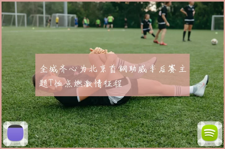 全城齐心为北京首钢助威季后赛主题T恤点燃激情征程